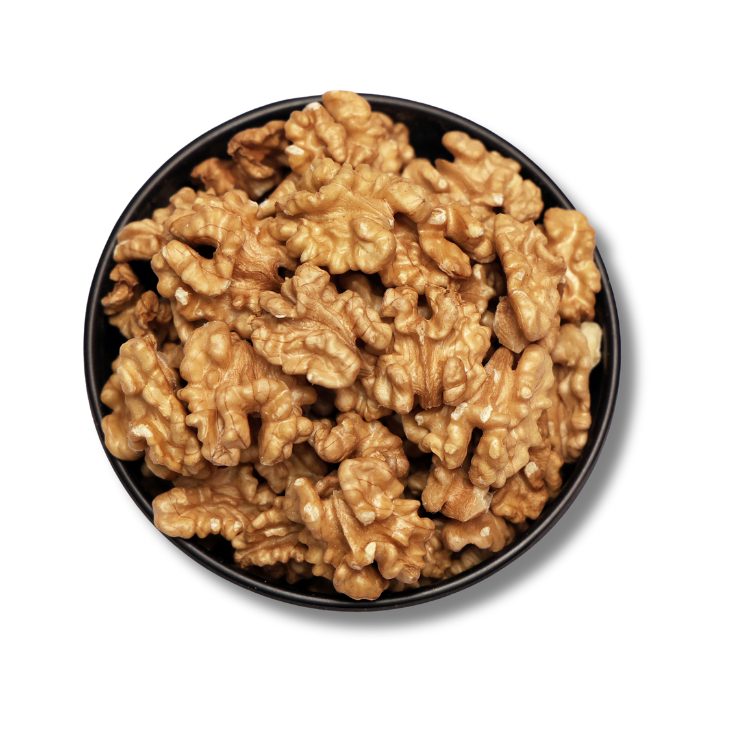 Walnut Kernels Two Pieces